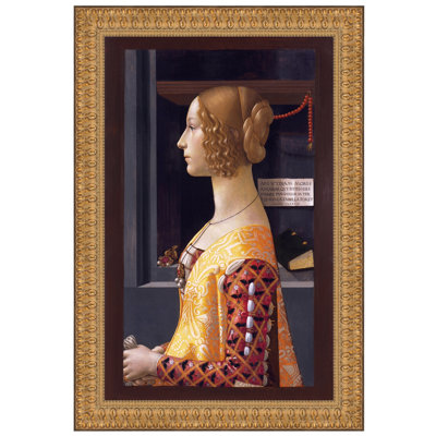 " Portrait Of Giovanna Degli Albizzi Tornabuoni, 1499 " by Domenico Ghirlandaio