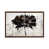 Toile avec cadre en bois brun classique