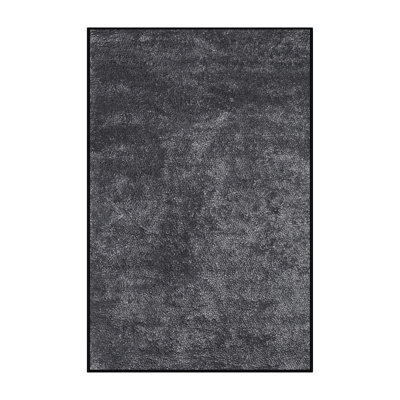 Tapis contemporain noir