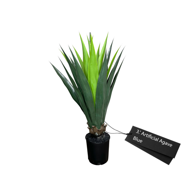 Plante artificielle bleu agave 3,5 pi