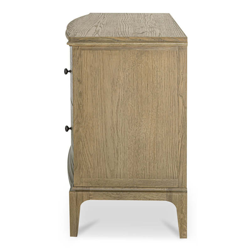 Sadie 1 - Drawer Solid Wood Nightstand