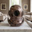 Sculpture de casque Deep Sea Diver