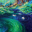 « réfléchissant panel ii », reproduction d’art sur toile-20927767-73201115-73201116