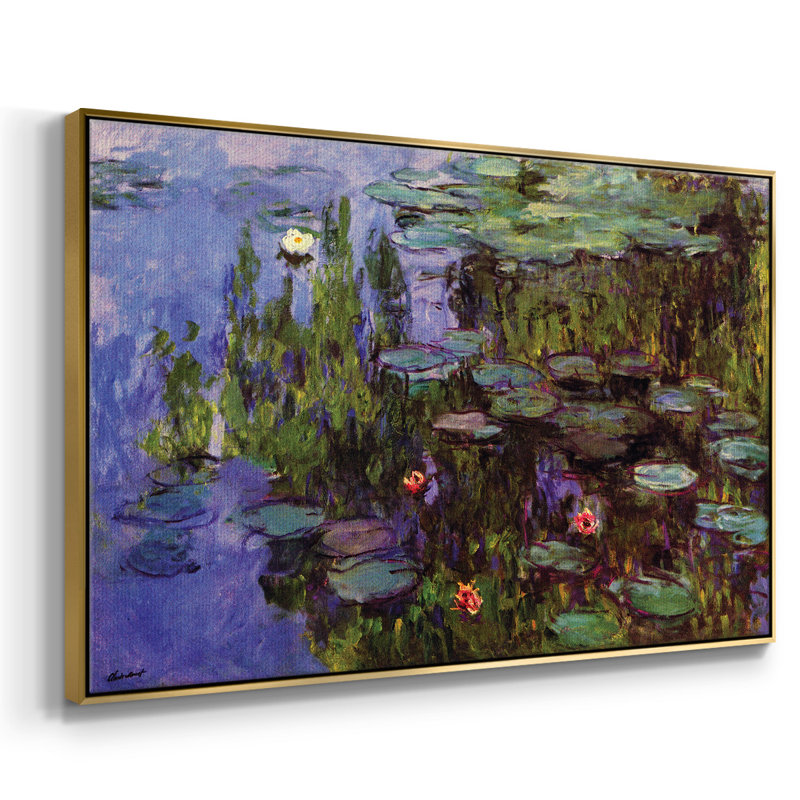 Monet, H 17 po x l 25 po x P 2 po, Or