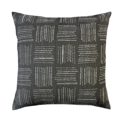Maceo Geometric Cotton Pillow