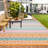 10' x 20' Reversible Outdoor Patio Rug, Waterproof Plastic Straw Weave, Foldable Lightweight Design, Easy-Clean Surface for Backyard, Deck, Camping and Beach-1264458714-1264458695