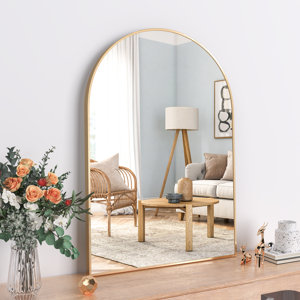 Heymirro Wall Mounted Modern Decor Arched Mirror