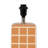 Yellow Ceramic Table Lamp with Pleated Shade-607320011-607320010