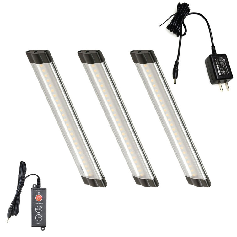 3 Piece Modular LED 6" Under Cabinet Bar Light Set
