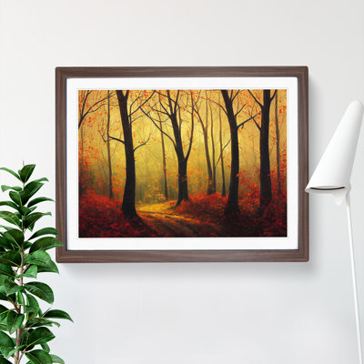 Unbeatable Autumn Forest - Framed Print