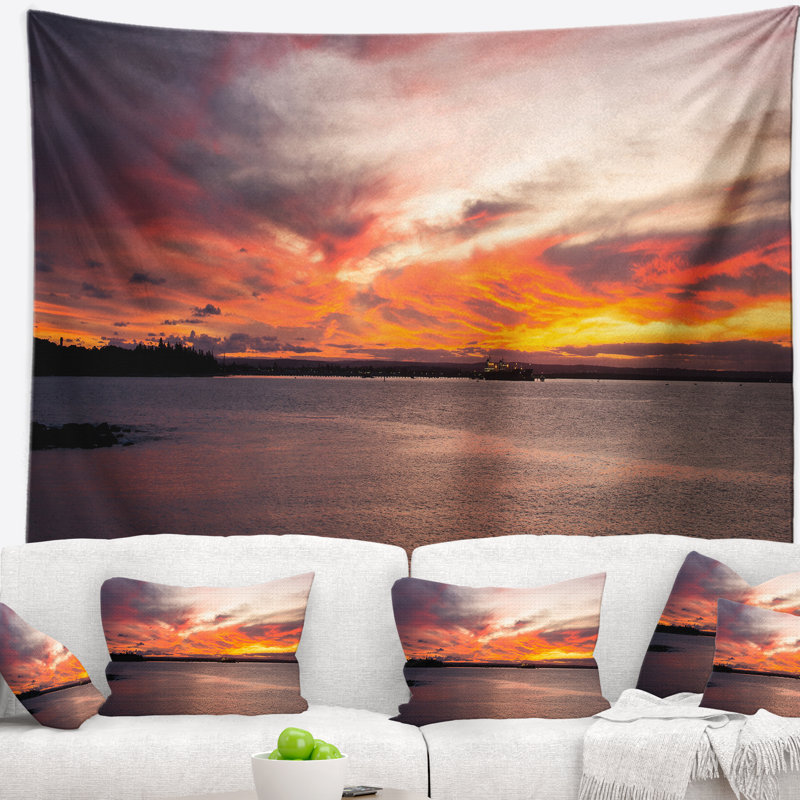 Polyester Tapestry, 50" H x 60" W
