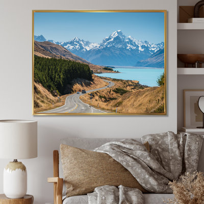 Adventure Road In Alaska sur impression sur toile