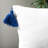 Orlanda Tassels Cotton Reversible Throw Pillow