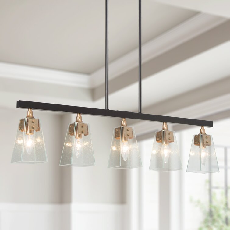 Abrielle 5 - Light Kitchen Island Linear Pendant