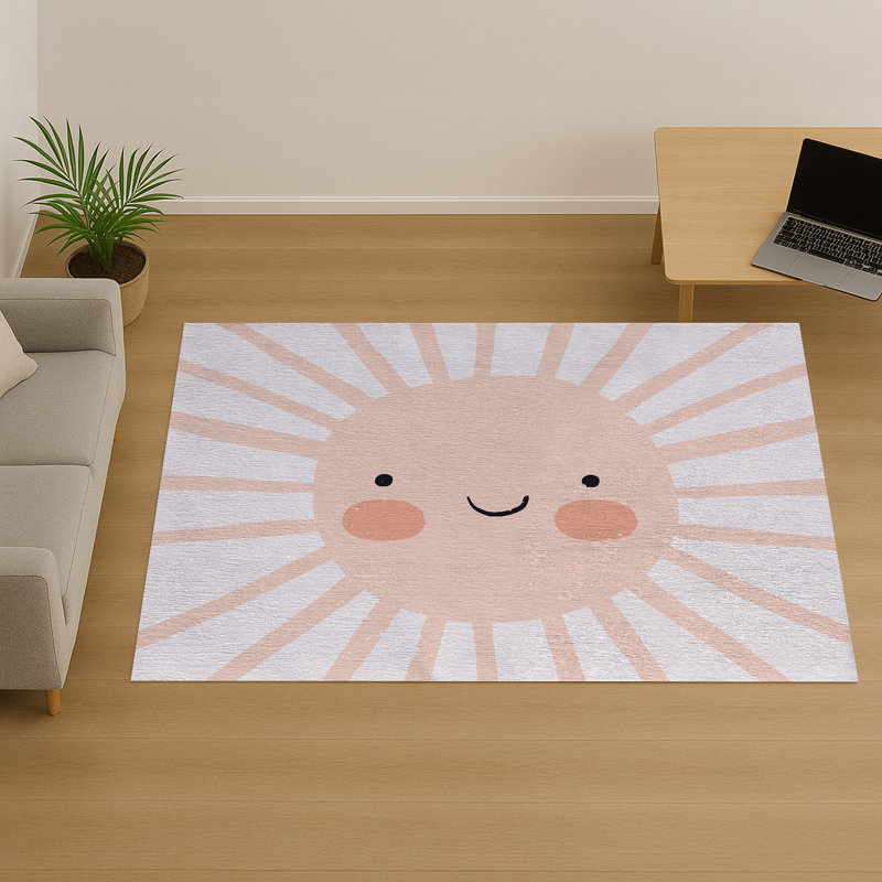 Geometric Shapes Area Rug, Rectangle 90 x 150 cm