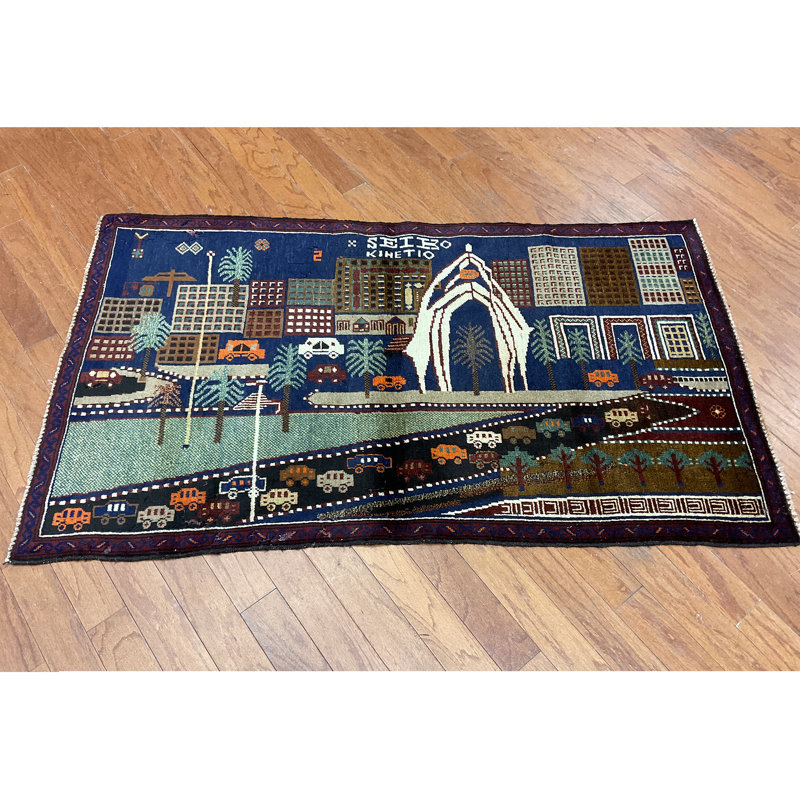 Prentice Wool Geometric Indoor Rug
