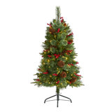 Lighted Artificial Christmas Tree