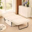 Canapé-lit moderne en velours côtelé, fauteuil, canapé-lit, petit canapé-lit avec dossier inclinable, mobilier de salon, chambre à coucher