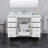 Amici 48'' Single Bathroom Vanity with Quartz Top-98144174-92724108