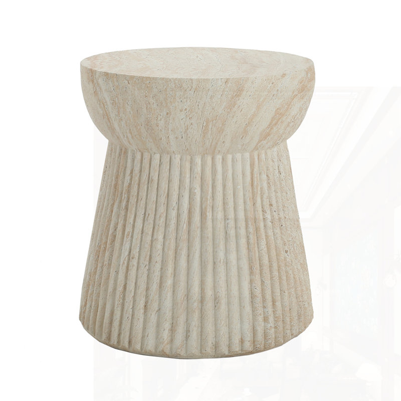 Outdoor Concrete Side Table
