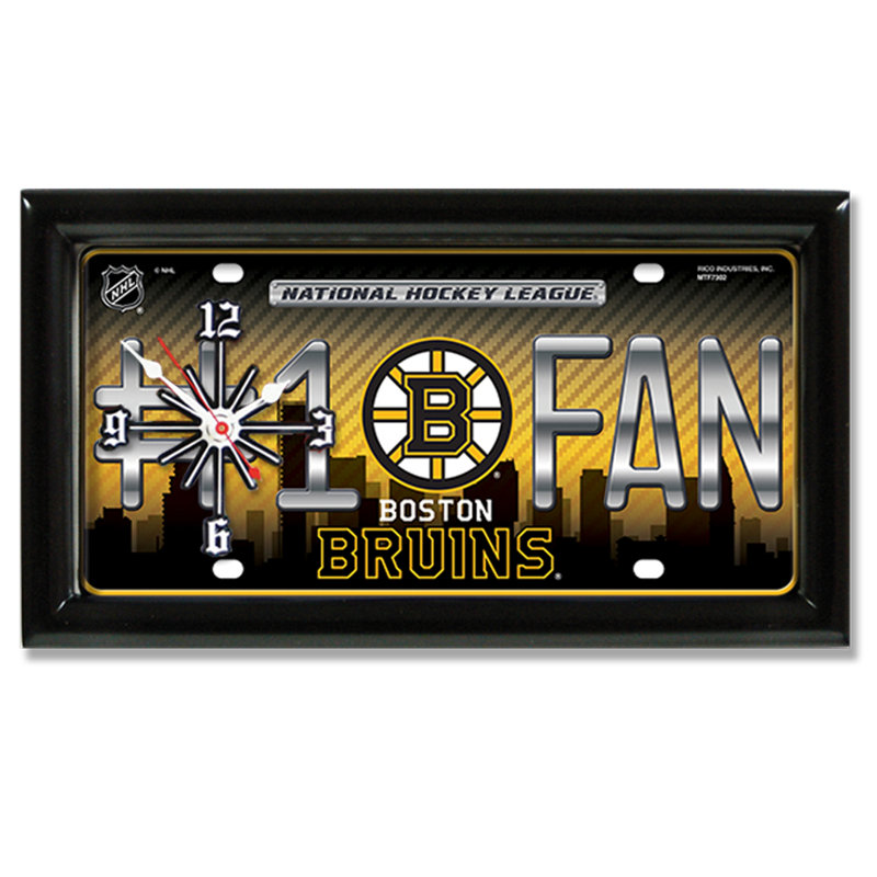 Horloge murale NHL, Boston Bruins