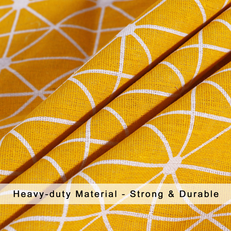 Sac de lavage en tissu, Jaune