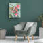 Art mural sur toile tendue - "Orchidée simple" Suzanne Allard pour décoration de salon, de chambre à coucher ou de bureau - 24 x 32