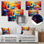Pop Art, néon, articles de toilette Glow I - mode, impression murale sur métal, articles de toilette-443076957