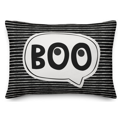  Boo Eyes Lumbar Pillow