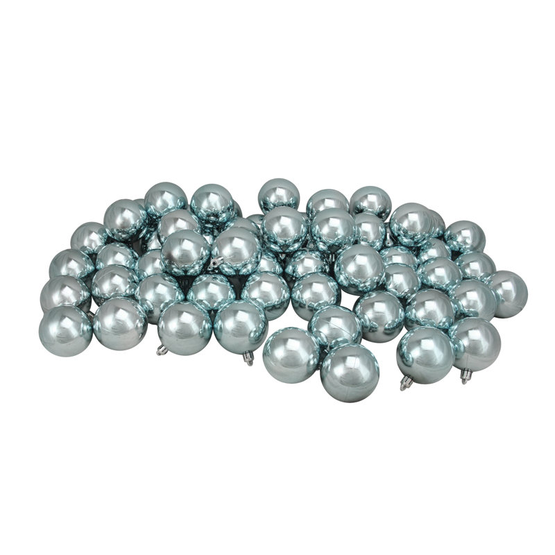 Boule de Noël incassable, Bleu sirène
