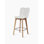 Lily Stool with Solid Wood Frame