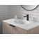 Modern Single Hole Bathroom Faucet with Drain Assembly, Single Handle Bathroom Sink Faucet