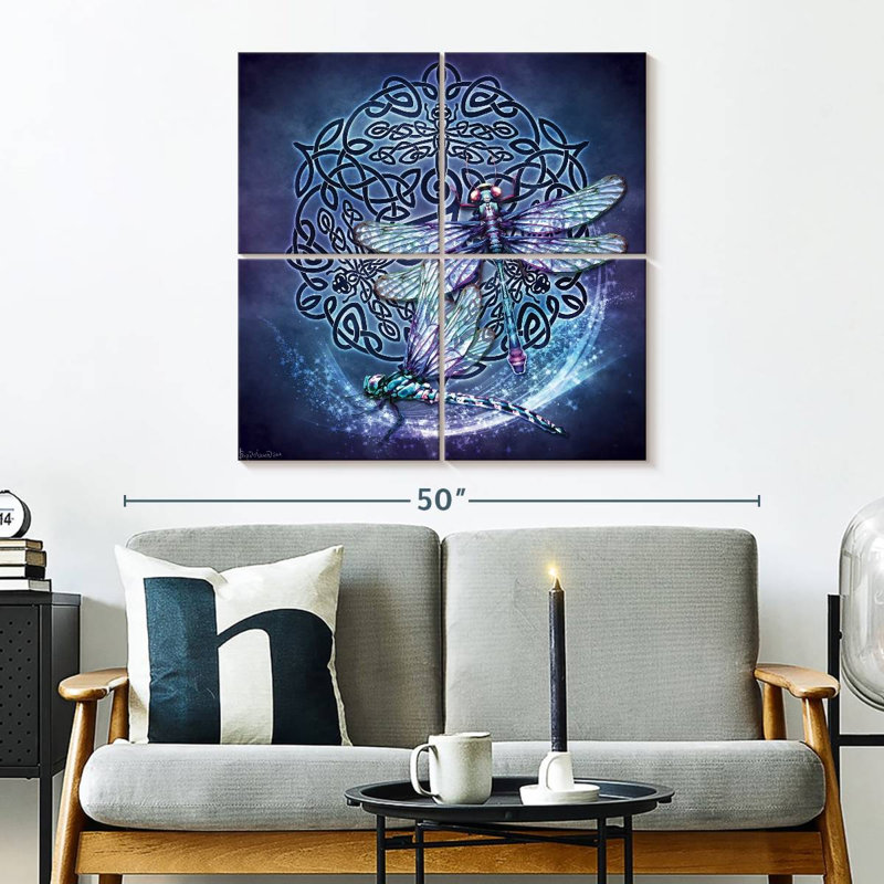 Totem celtique Brampt Brampt, H 32 po x l 32 po