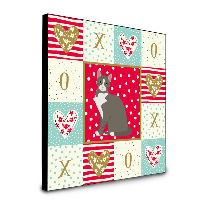 Panneau mural d’art chat Reginia, Reginia Brazilian Shorthair