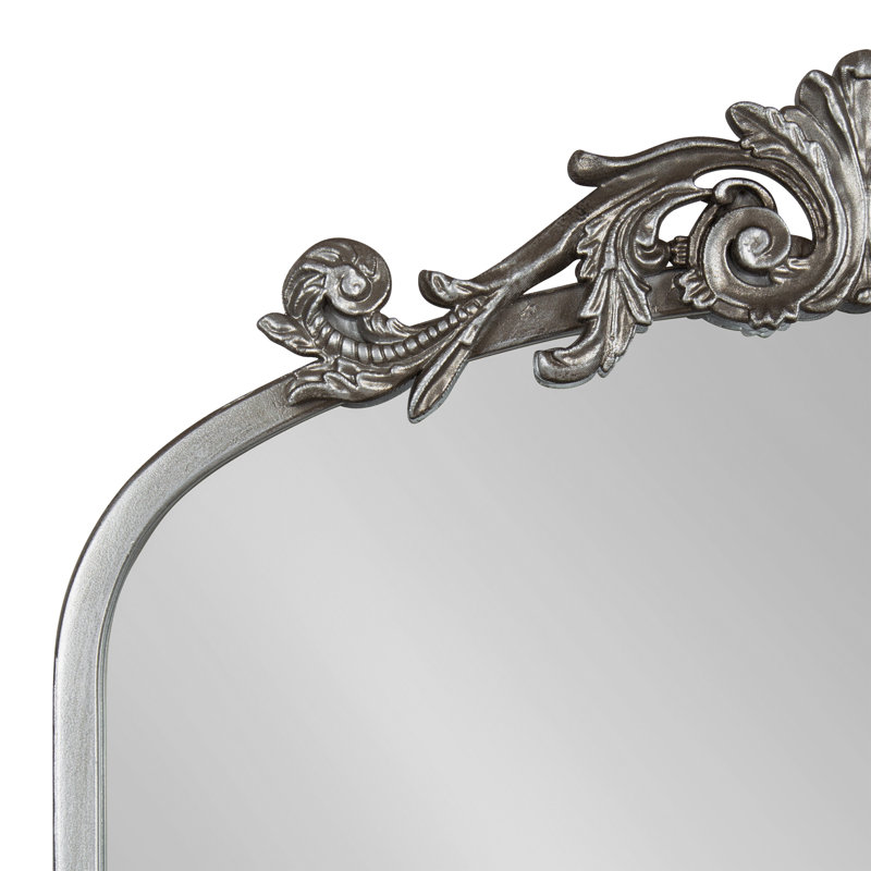 Miroir d'appoint Stride, Argenté, 31,5 po x 21 po