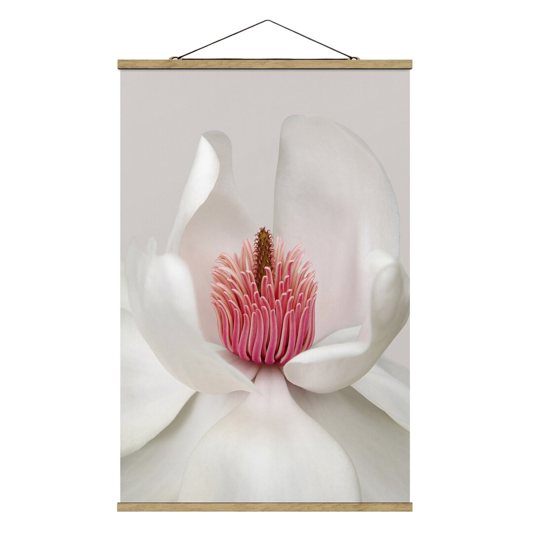 Stoffbild Magnolia in Pink