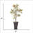 89'' Faux Bamboo Tree in Planter