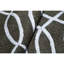 Geometric Area Rug in Dark Gray