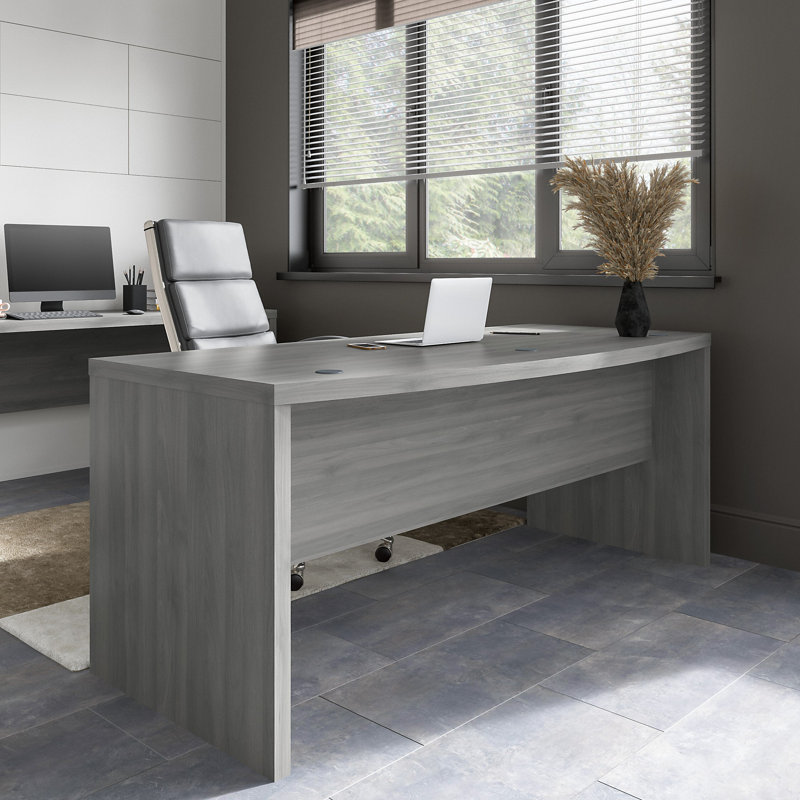Echo Desk, Gris moderne, H 30 po x l 60 po x P 23,54 po