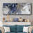 Blue Noise I- Framed Canvas-110603972