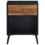 Cartley 40cm W Iron Bedside Table