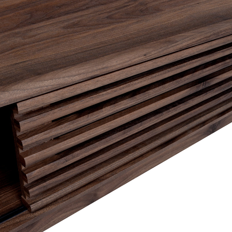 Abrams 4 Legs Coffee Table with Storage, Columbia Nussbaum
