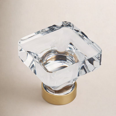 Glacio 1 3/8" Length Square Knob