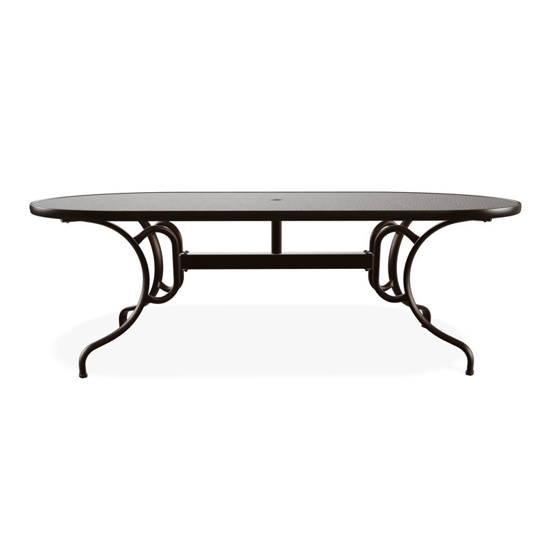 Table de salle à manger 42 po x 84 po, Brun / Kona