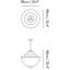 Meshmatics 1 - Light LED Chandelier-686057995