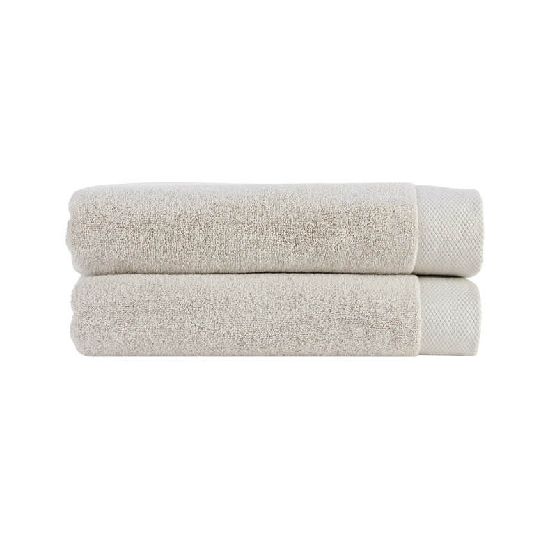 Luxe Turkish Cotton Bath Towel, Gray