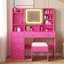 Ensemble de tabouret de coiffeuse Bohuslava-678521417