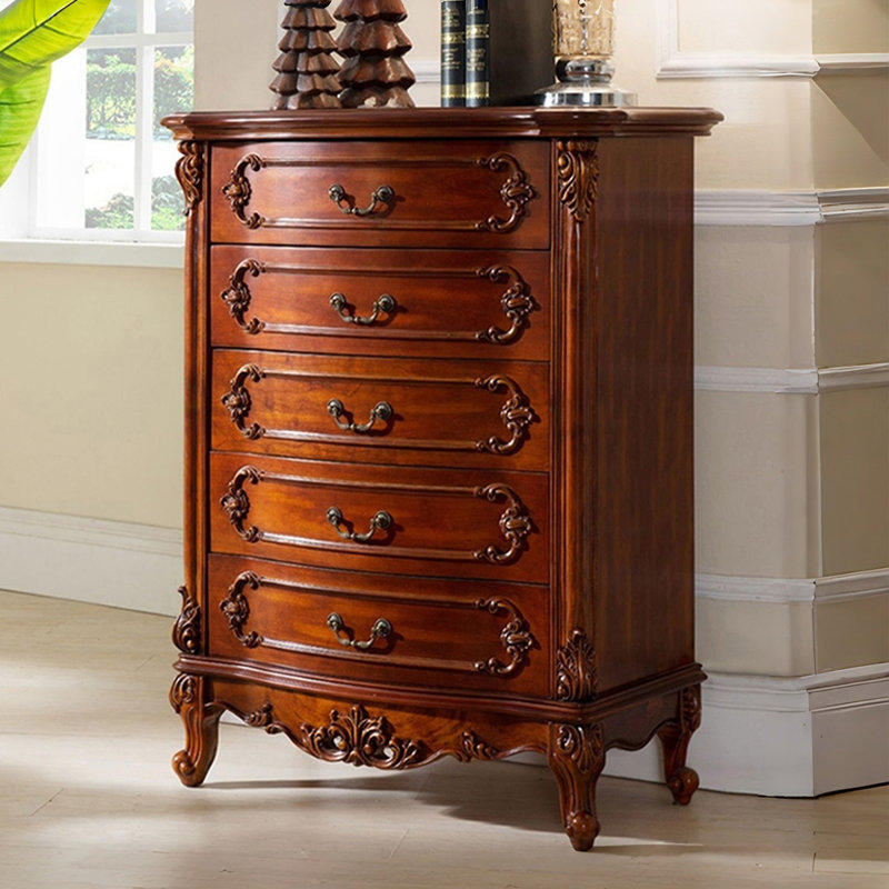 Buffet brun massif et bois manufacturé