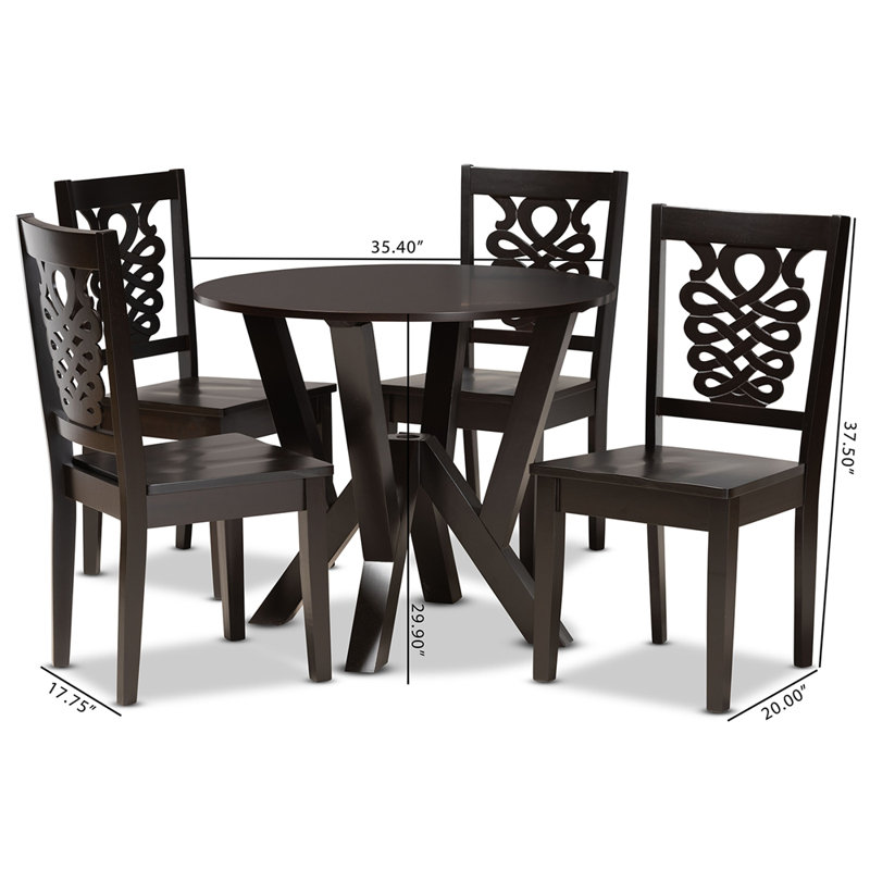 4 - Person Four Leg Dining Set