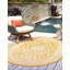 Tapis intérieur / extérieur brun Anaruth-86638075